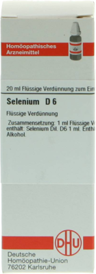 SELENIUM D 6 Dilution 20 ml
