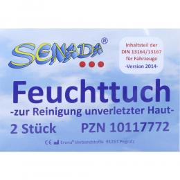 Ein aktuelles Angebot für SENADA Feuchttuch 2 St Tücher Reinigung - jetzt kaufen, Marke ERENA Verbandstoffe GmbH & Co. KG.