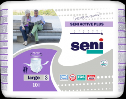 SENI Active Plus Inkontinenzslip Einmal L 10 St