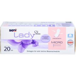 SENI Lady Slim Inkontinenzeinlage micro im kl.Kart 20 St.