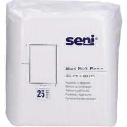 SENI Soft Basic Bettschutzunterlage 60x90 cm 25 St.