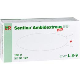 SENTINA Ambidextrous Unters.Hands.puderfr.Gr.L 100 St.