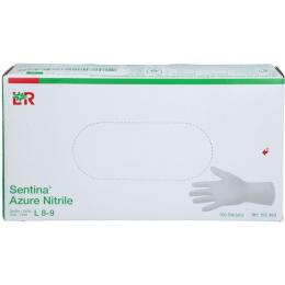 SENTINA Azure Nitrile Unt.Hands.unste.pf L 8-9 100 St.
