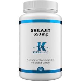 SHILAJIT 650 mg KLEAN LABS Kapseln 120 St. (139 g)