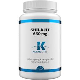 SHILAJIT 650 mg KLEAN LABS Kapseln 120 St.