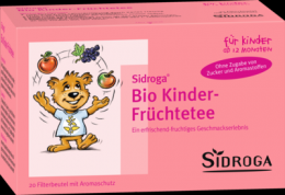 SIDROGA Bio Kinder-Frchtetee Filterbeutel 20X1.5 g