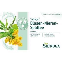 SIDROGA Blasen-Nieren-Spültee Filterbeutel 40 g