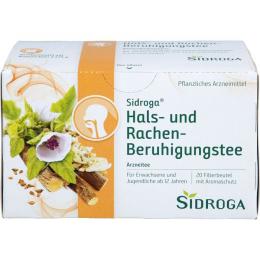 SIDROGA Hals- u.Rachen-Beruhigungstee Filterbtl. 35 g