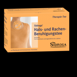 SIDROGA Hals- und Rachen-Beruhigungstee Filterbtl. 20X1.75 g