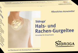 SIDROGA Hals- und Rachen-Gurgeltee Filterbeutel 20X2.5 g