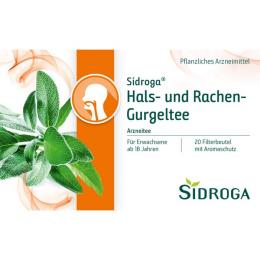 SIDROGA Hals- und Rachen-Gurgeltee Filterbeutel 50 g