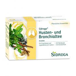 SIDROGA Husten- und Bronchialtee Filterbeutel 20 X 2.0 g Tee
