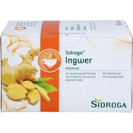 SIDROGA Ingwer Tee Filterbeutel 15 g