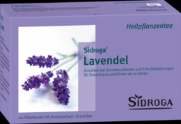 SIDROGA Lavendel Tee Filterbeutel 20X1.0 g