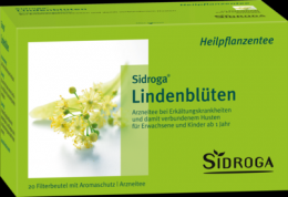 SIDROGA Lindenblten Tee Filterbeutel 20X1.8 g