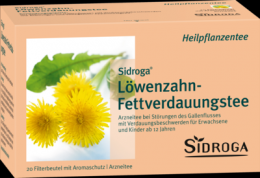 SIDROGA Lwenzahn Tee Filterbeutel 20X1.5 g