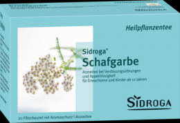 SIDROGA Schafgarbe Tee Filterbeutel 20X1.5 g