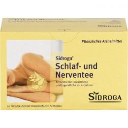 SIDROGA Schlaf- und Nerventee Filterbeutel 40 g