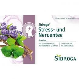 SIDROGA Stress- und Nerventee Filterbeutel 40 g
