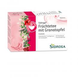 SIDROGA Wellness Früchtetee m.Granatapfel Filterb. 20 X 2.0 g Tee
