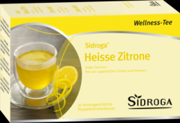SIDROGA Wellness Ingwer-Zitrone Tee Filterbeutel 20X2.0 g