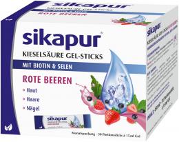 Ein aktuelles Angebot für SIKAPUR Kieselsäure Gel-Sticks rote Beeren 30 St ohne Nahrungsergänzungsmittel - jetzt kaufen, Marke Hübner Naturarzneimittel GmbH.