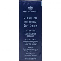 SILBERNITRAT-Kaliumnitr.Ätzstäb.Ätzstift 115mm st. 10 St.