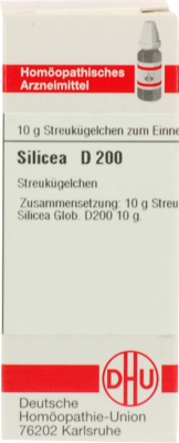 SILICEA D 200 Globuli 10 g