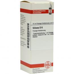 SILICEA D 6 Dilution 20 ml Dilution