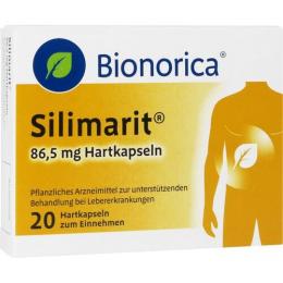 SILIMARIT 86,5 mg Hartkapseln 20 St.