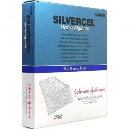 SILVERCEL Hydroalginat Verband 11x11 cm 10 St.