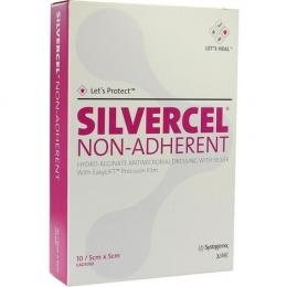 SILVERCEL non Adherent Hydroalginat Verb.5x5 cm 10 St.