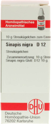 SINAPIS NIGRA D 12 Globuli 10 g