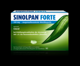 SINOLPAN forte 200 mg magensaftres.Weichkapseln 21 St