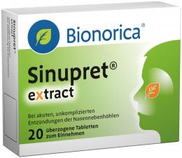 SINUPRET extract überzogene Tabletten 20 St Überzogene Tabletten