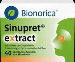 SINUPRET extract überzogene Tabletten 40 St