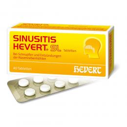 Sinusitis Hevert SL 40 St Tabletten