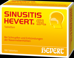 SINUSITIS HEVERT SL Tabletten 100 St