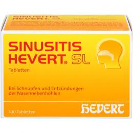 SINUSITIS HEVERT SL Tabletten 100 St.