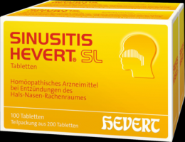SINUSITIS HEVERT SL Tabletten 200 St