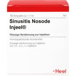 SINUSITIS Nosode Injeel Ampullen 10 St.