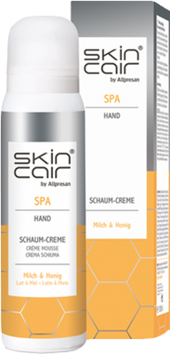 SKINCAIR SPA Hand Milch & Honig Schaum-Creme 100 ml