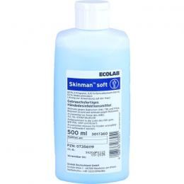 SKINMAN soft Händedesinfektion Spenderflasche 500 ml