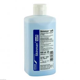 SKINMAN soft Händedesinfektion Spenderflasche 500 ml Lösung