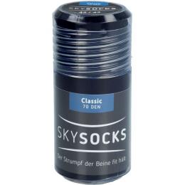 SKYSOCKS classic 70den AD 42/43 black 2 St.