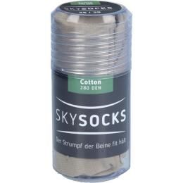 SKYSOCKS Cotton 280den AD 38/39 sand 2 St.