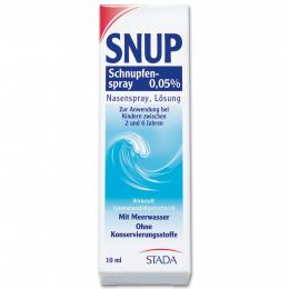 Snup Schnupfenspray 0.05% 10 ml Nasenspray
