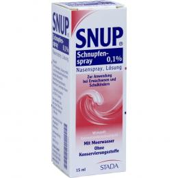 Snup Schnupfenspray 0.1% 15 ml Nasenspray