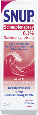 SNUP Schnupfenspray 0,1% Nasenspray 10 ml