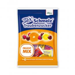 SOLDAN Tex Schmelz Traubenzucker Frucht-Mix 75 g Kautabletten